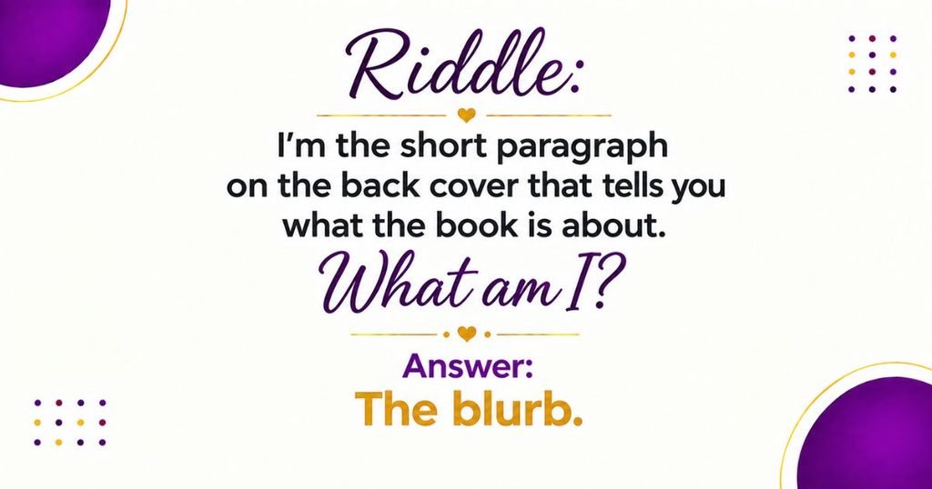 Book and Story Riddles