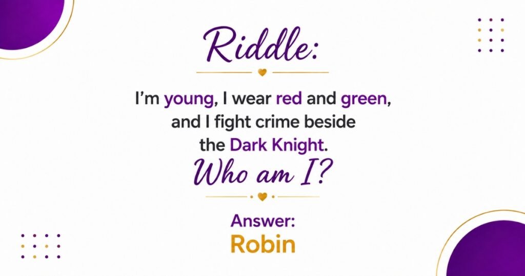 Batman Riddles