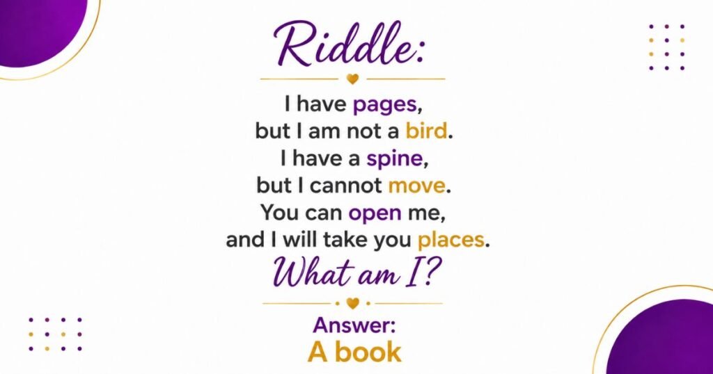 Book Riddles