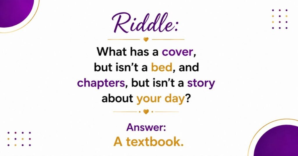 Homework Riddles