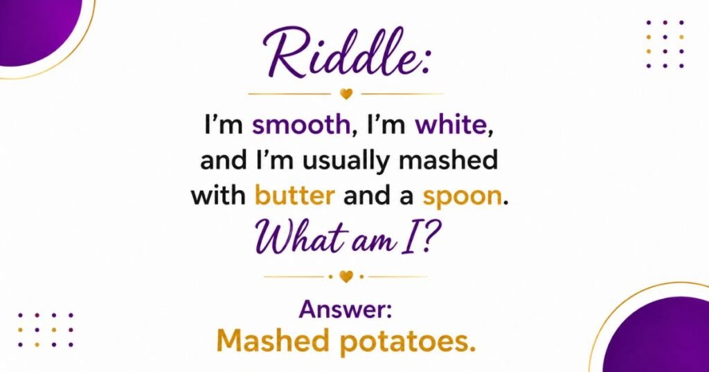 Feast & Flavor Riddles
