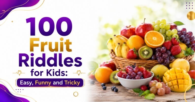 100 Fruit Riddles for Kids: Easy, Funny and Tricky