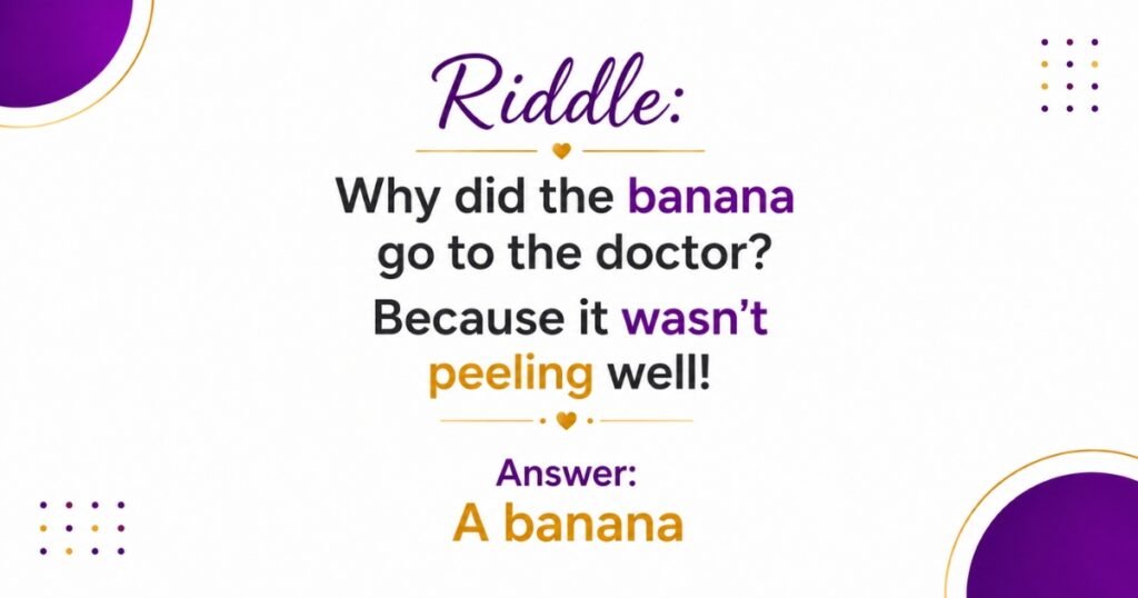 Fruits Riddles