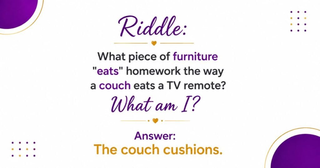 Funny Homework Excuse Riddle