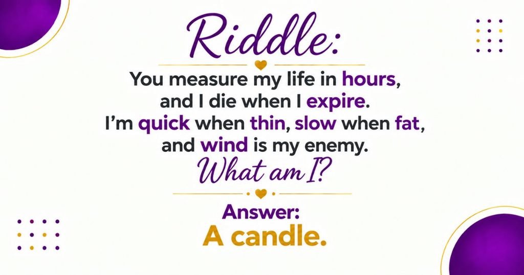 Hard Riddles for Adults