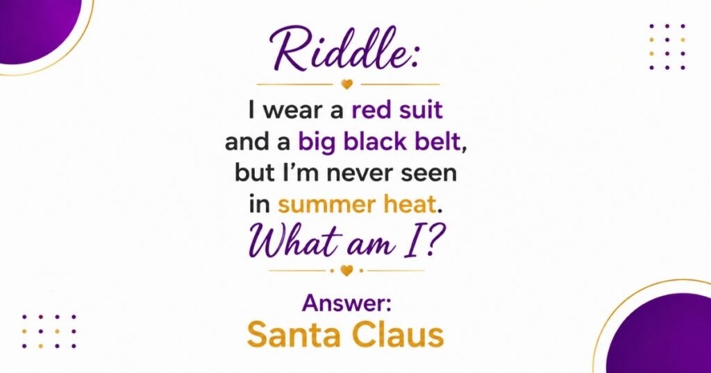 Holiday Riddle