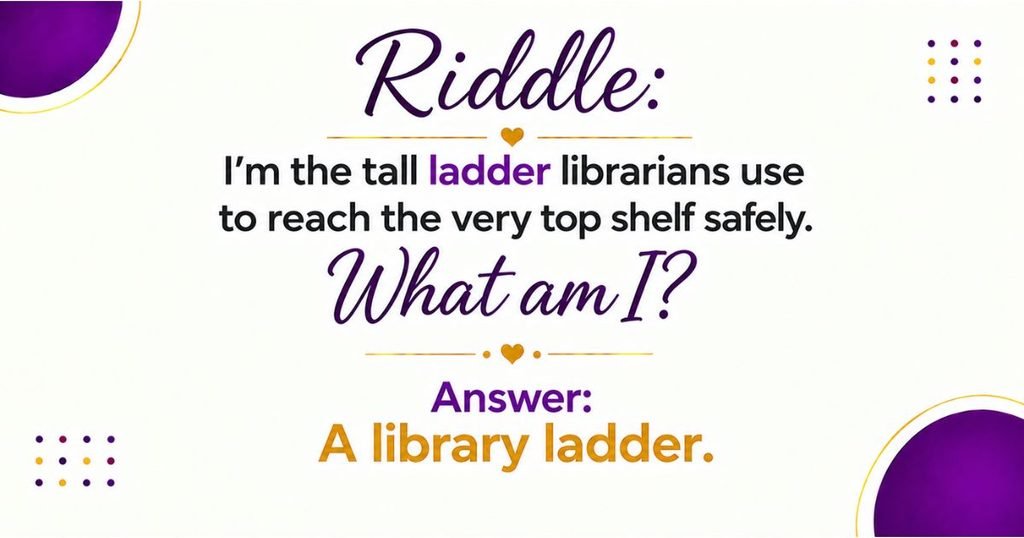 Library Objectsand Tools Riddles