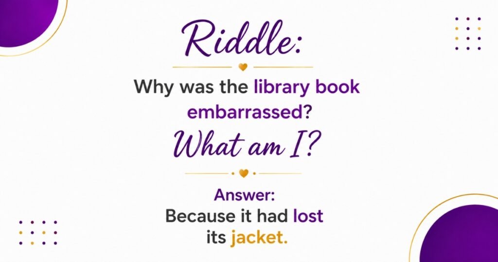 Library Riddle For Scavenger Hunt