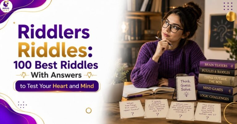 Riddlers Riddles: 100 Best Riddles With Answers