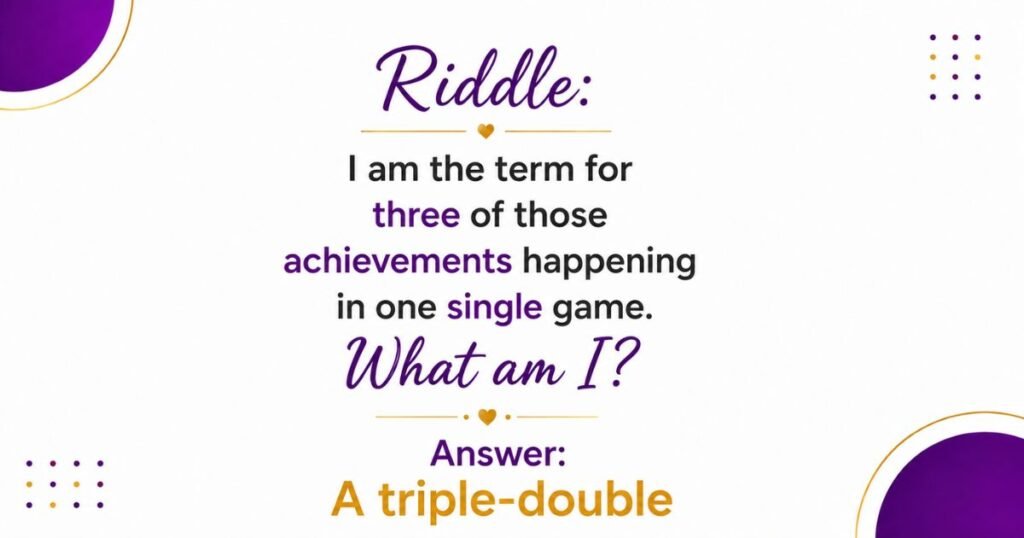 Tricky Basketball Riddles for Teens and Adults