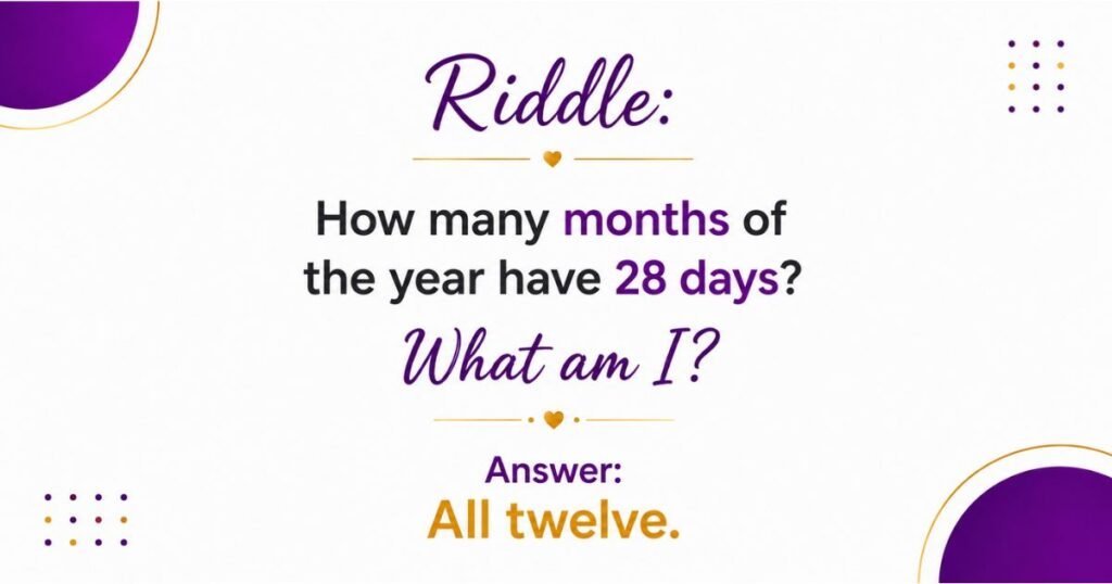 Tricky Riddles with Answers