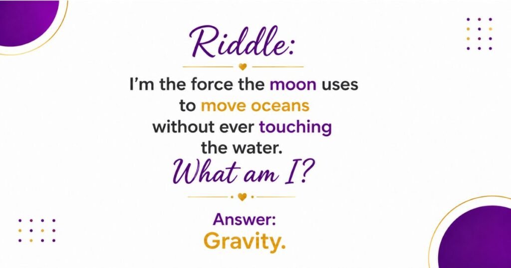 Tricky Wordplay Moon Riddles
