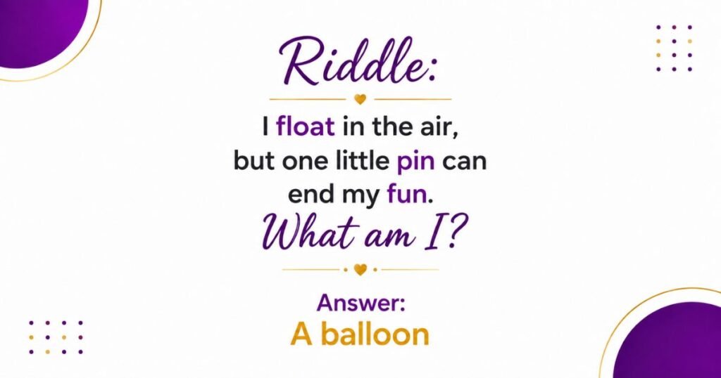 What Am I Riddles with Answers