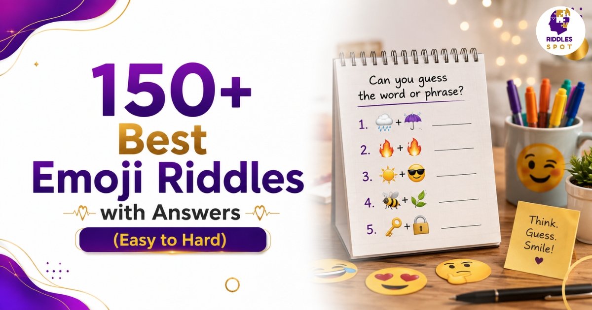 150+ Best Emoji Riddles with Answers (Easy to Hard)