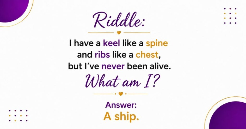 25 Medium Wordplay Riddles