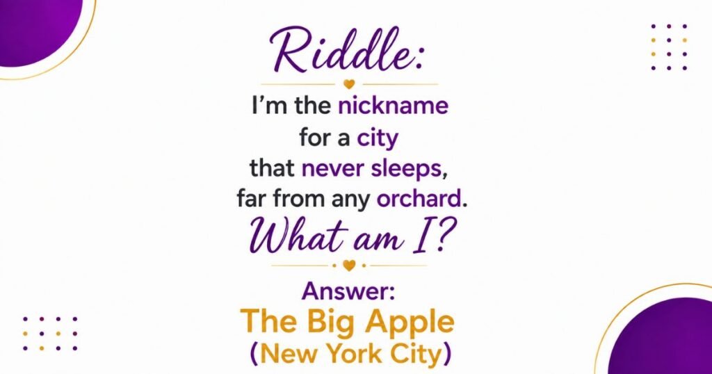 Apple Riddles