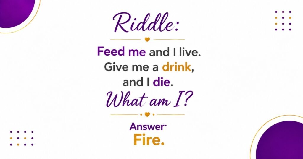 Campfire Riddle