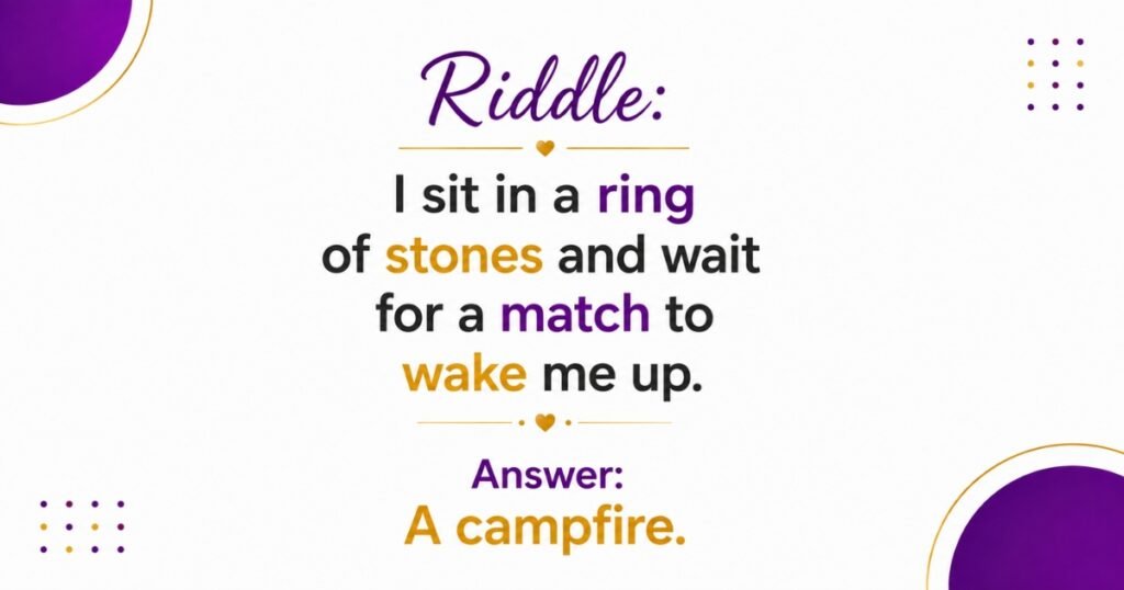 Camping Riddles