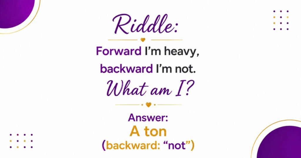 Dad Riddles