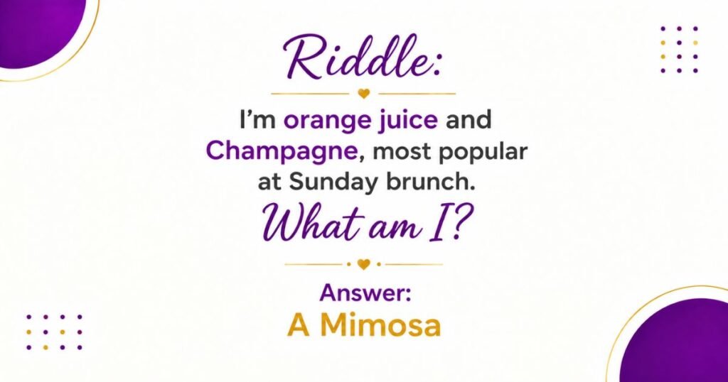 Cocktail Riddles With Answers (Shaken, Stirred, and Sipped)