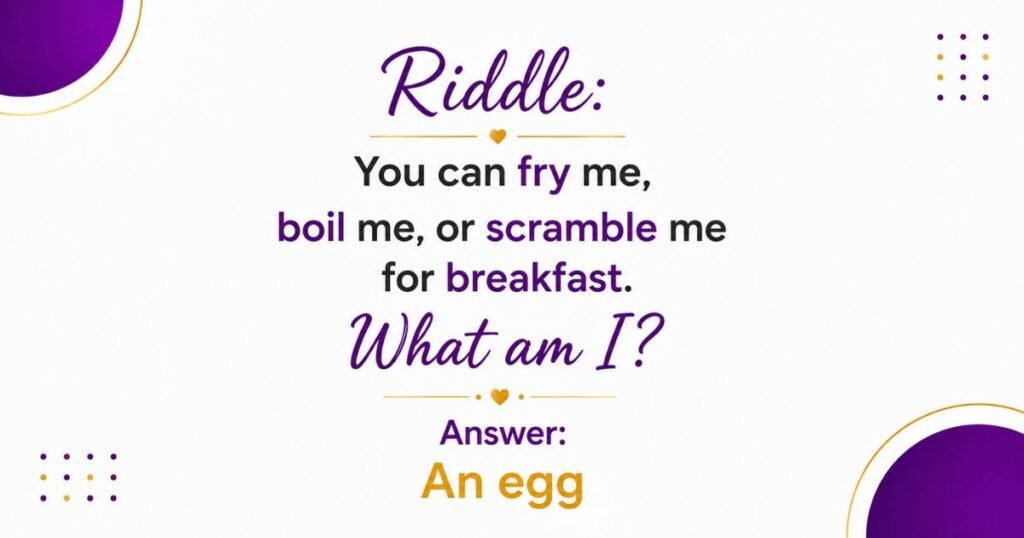 Egg Riddle