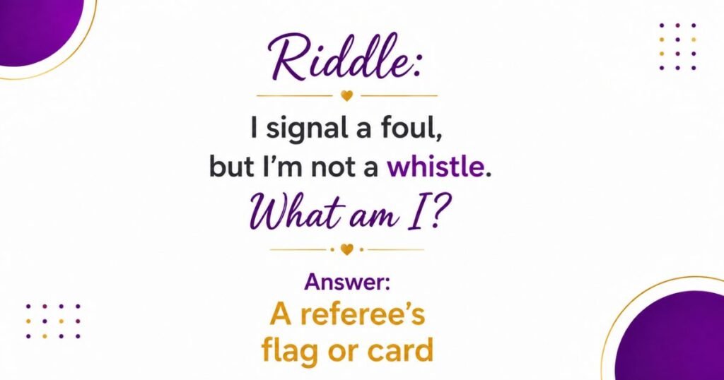 Football Riddles