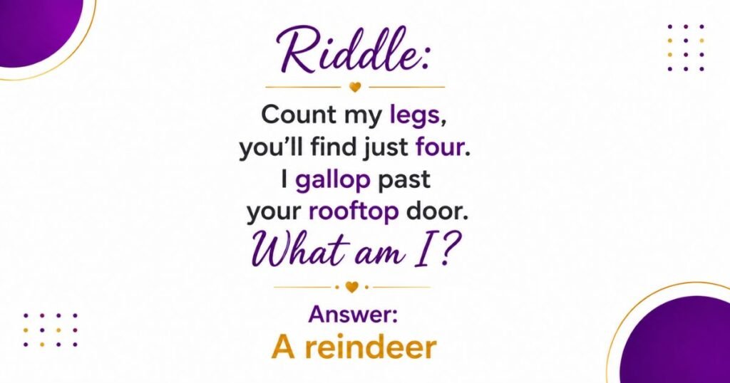 Reindeer Riddles