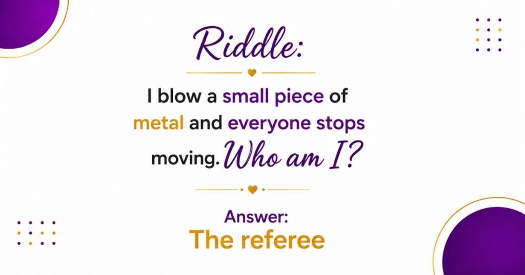 Easy Soccer Riddles for Kids (Ages 6–12)