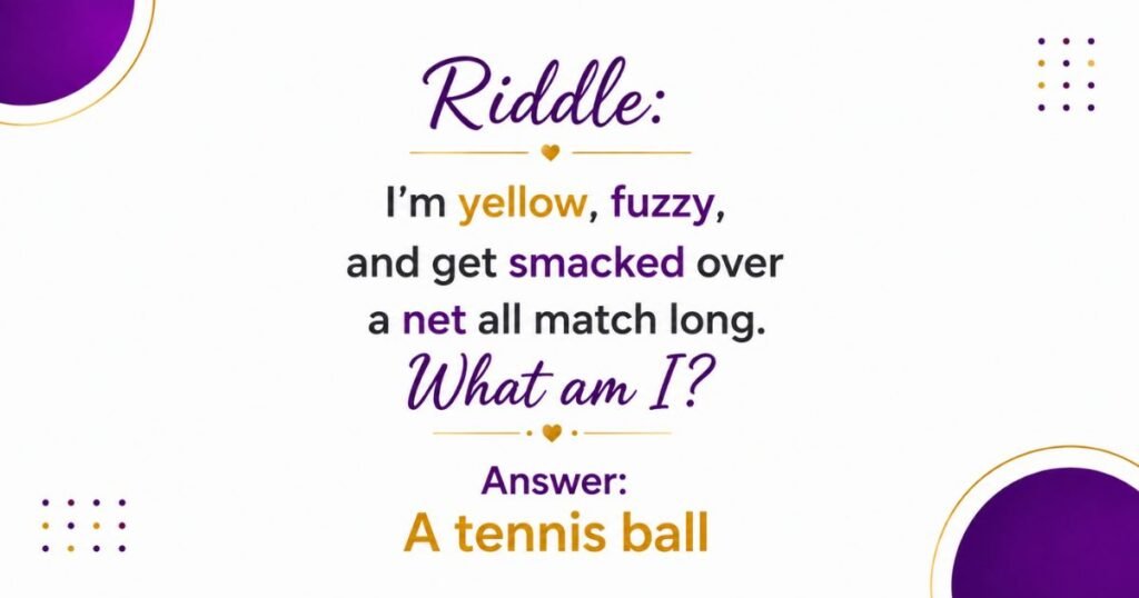 Easy Sports Riddles