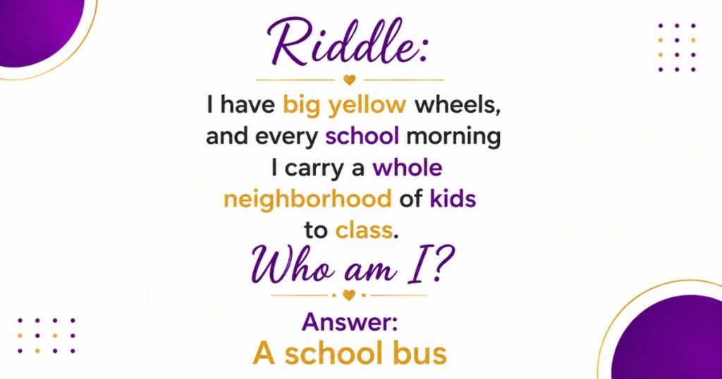 Who Am I Riddles