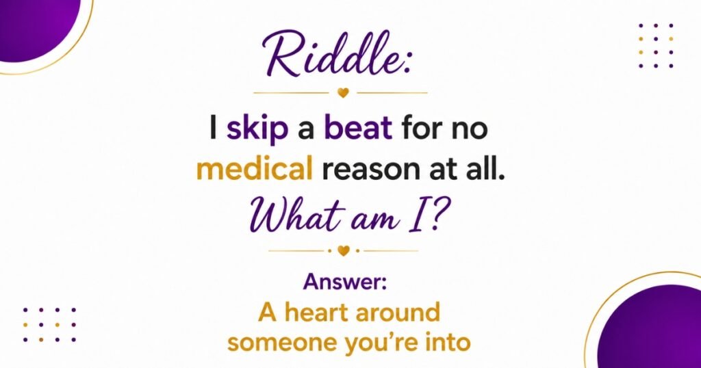 Flirting Riddles
