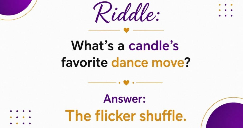 Funny Candle Riddles