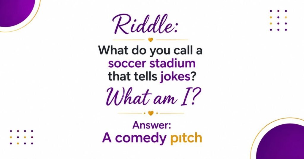 Funny Soccer Riddles and Jokes for All Ages
