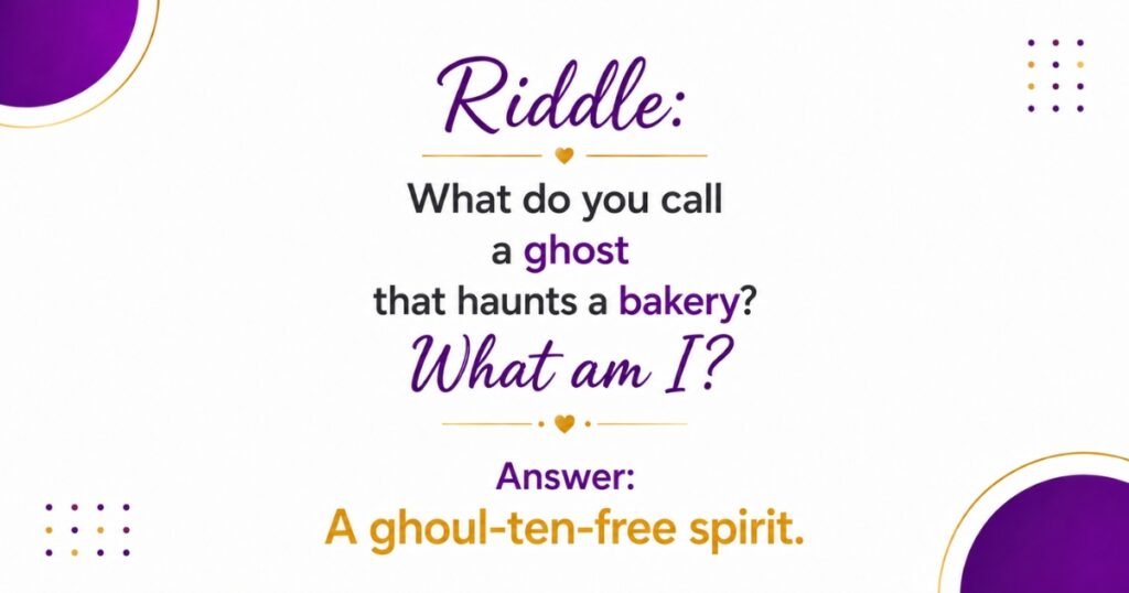 Ghost Riddles
