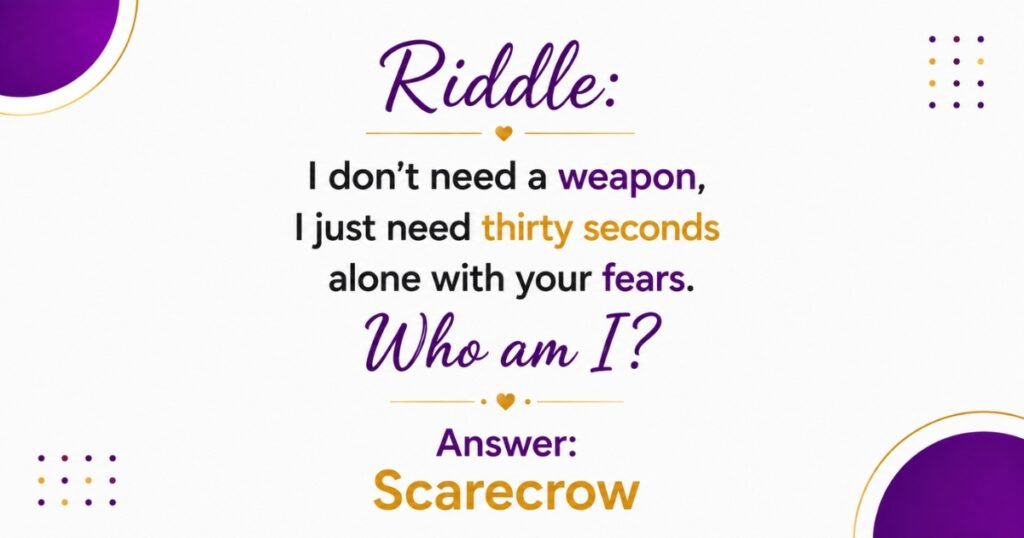 Gotham Villain-Themed Riddle