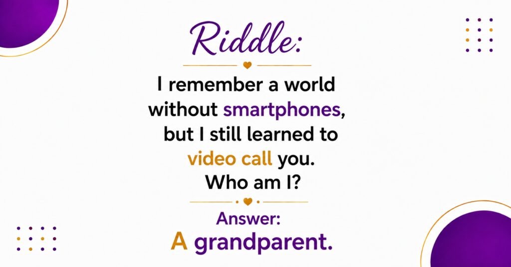 Grandparent Riddles