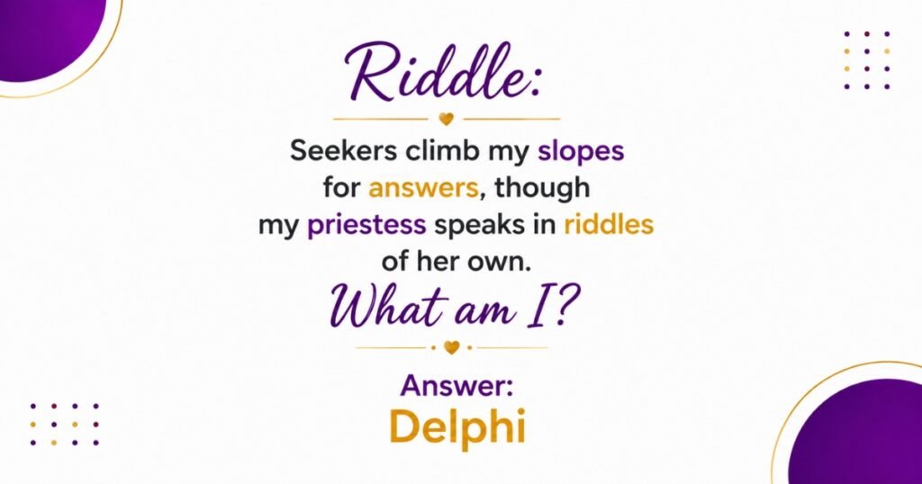 Greek Riddle