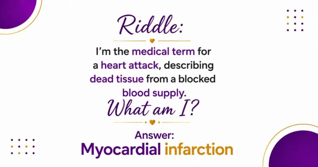 Hard Medical Riddles for Adults and Healthcare Workers