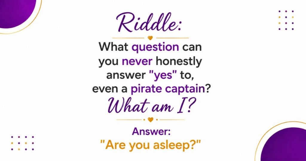 Pirate riddles for adults