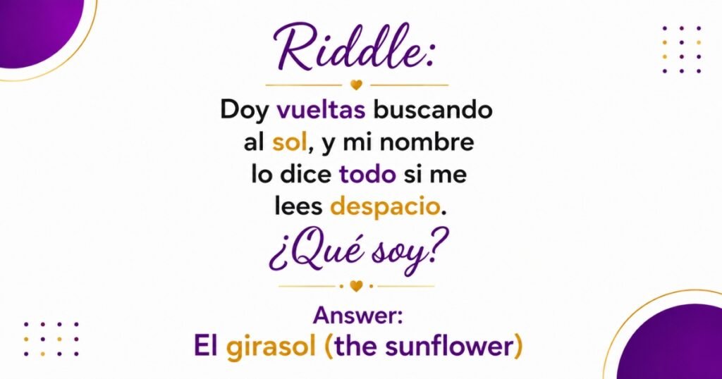 spanish riddles funny