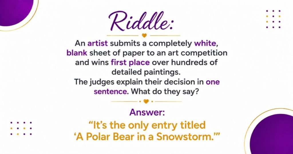 Long Riddles Hard