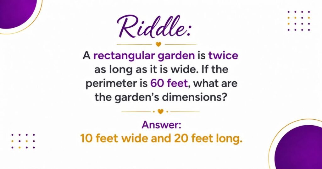 Long Riddles with Answers