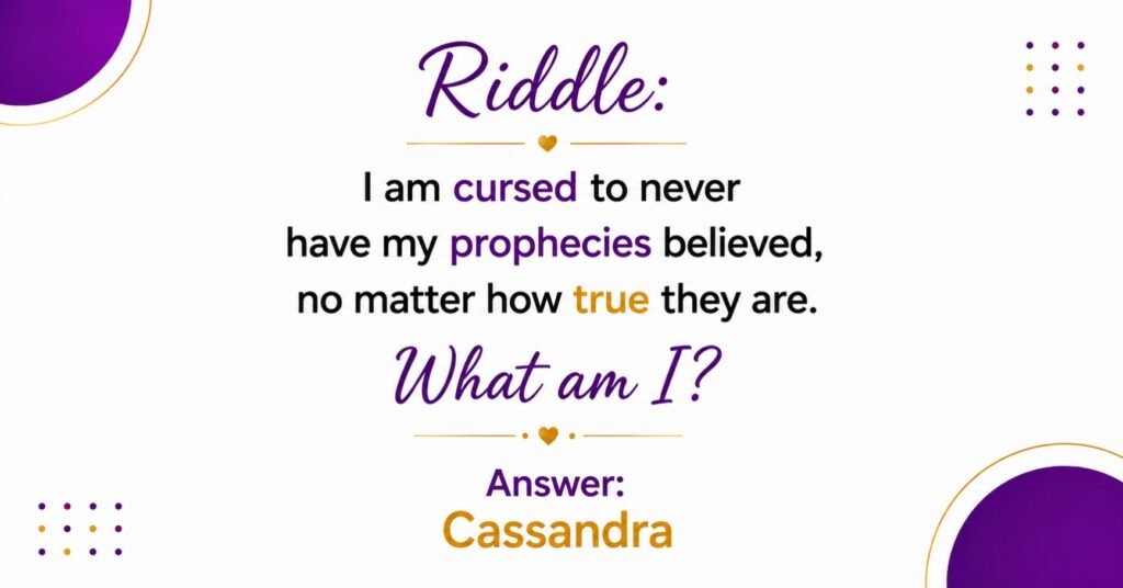 Medium Challenge Greek Riddles