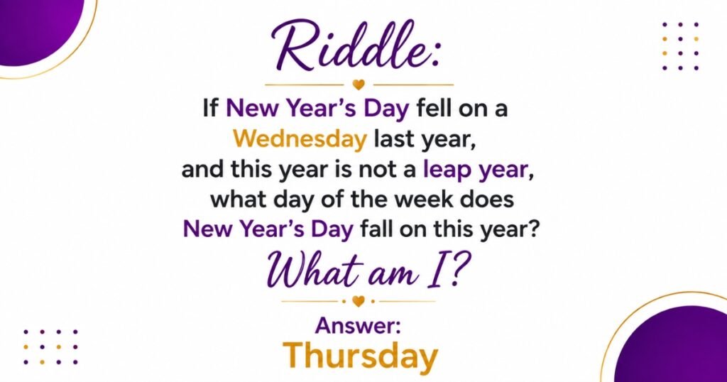 New Years Riddles For Kids