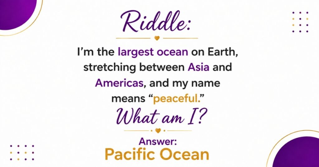 Ocean Riddle
