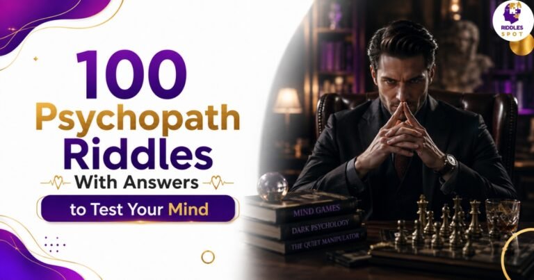 Psychopath riddles
