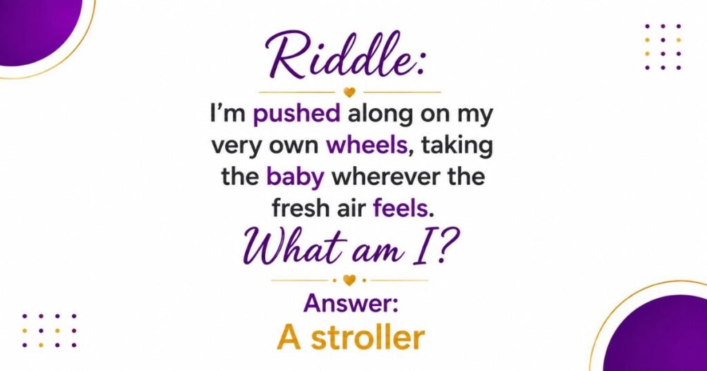 Baby riddles for baby shower