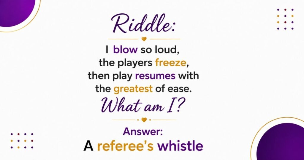 Football Riddles