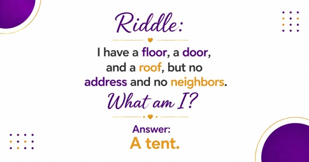 Riddles For Kids With Answers