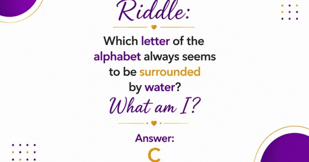Riddles In English